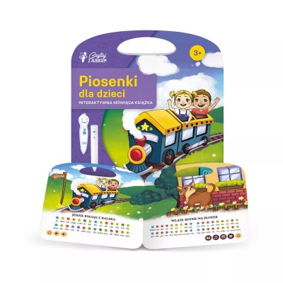 Miniksiążka Piosenki dla dzieci 3+ | Śpiewaj i baw się z Albikiem – muzyka, quizy, dźwięki Miniksiążka Piosenki dla dzieci 3+ | Śpiewaj i baw się z Albikiem – muzyka, quizy, dźwięki