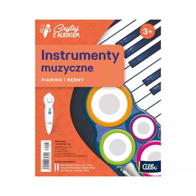 Instrumenty muzyczne – Pianino i Bębny | Interaktywna zabawa z Albikiem Instrumenty muzyczne – Pianino i Bębny | Interaktywna zabawa z Albikiem