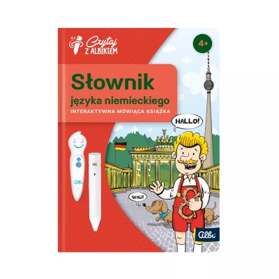 Słownik języka niemieckiego dla dzieci 4+ z Albikiem – interaktywna nauka przez zabawę Słownik języka niemieckiego dla dzieci 4+ z Albikiem – interaktywna nauka przez zabawę
