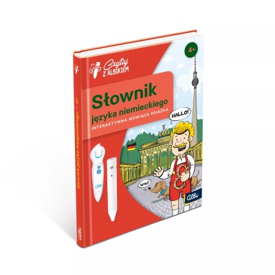 Słownik języka niemieckiego dla dzieci 4+ z Albikiem – interaktywna nauka przez zabawę Słownik języka niemieckiego dla dzieci 4+ z Albikiem – interaktywna nauka przez zabawę