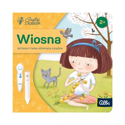 Miniksiążka Wiosna 2+ – interaktywna książka Albik z dźwiękami i piosenkami Miniksiążka Wiosna 2+ – interaktywna książka Albik z dźwiękami i piosenkami