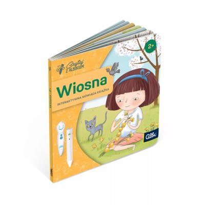 Miniksiążka Wiosna 2+ – interaktywna książka Albik z dźwiękami i piosenkami Miniksiążka Wiosna 2+ – interaktywna książka Albik z dźwiękami i piosenkami