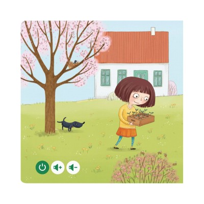 Miniksiążka Wiosna 2+ – interaktywna książka Albik z dźwiękami i piosenkami Miniksiążka Wiosna 2+ – interaktywna książka Albik z dźwiękami i piosenkami
