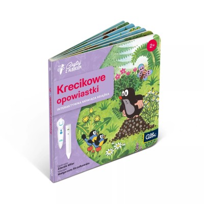 Miniksiążka Krecikowe opowiastki 2+ – interaktywna książka Albik z dźwiękami i wierszykami Miniksiążka Krecikowe opowiastki 2+ – interaktywna książka Albik z dźwiękami i wierszykami