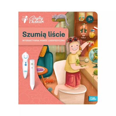 Szumią liście – interaktywna książka logopedyczna Albik 3+ z nagraniami i ćwiczeniami wymowy Szumią liście – interaktywna książka logopedyczna Albik 3+ z nagraniami i ćwiczeniami wymowy