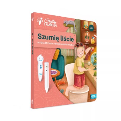 Szumią liście – interaktywna książka logopedyczna Albik 3+ z nagraniami i ćwiczeniami wymowy Szumią liście – interaktywna książka logopedyczna Albik 3+ z nagraniami i ćwiczeniami wymowy