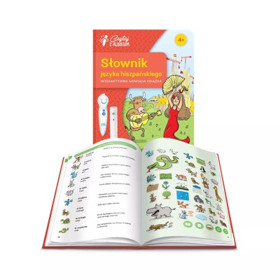 Słownik języka hiszpańskiego 4+ – interaktywny słownik z nagraniami i quizami | Albik Słownik języka hiszpańskiego 4+ – interaktywny słownik z nagraniami i quizami | Albik
