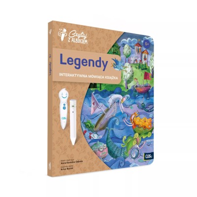 Książka Legendy 5+ – interaktywne polskie legendy z nagraniami | Albik Książka Legendy 5+ – interaktywne polskie legendy z nagraniami | Albik