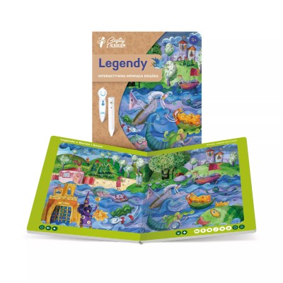 Książka Legendy 5+ – interaktywne polskie legendy z nagraniami | Albik Książka Legendy 5+ – interaktywne polskie legendy z nagraniami | Albik