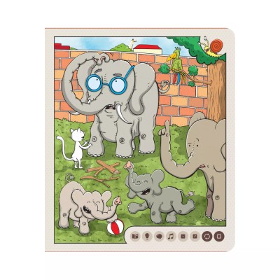 Książka Zwierzęta w zoo 2+ – Interaktywna opowieść dźwiękowa z Albikiem Książka Zwierzęta w zoo 2+ – Interaktywna opowieść dźwiękowa z Albikiem
