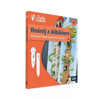 Rośnij z Albikiem – Interaktywna miarka wzrostu z dźwiękiem dla dzieci 3+ Rośnij z Albikiem – Interaktywna miarka wzrostu z dźwiękiem dla dzieci 3+