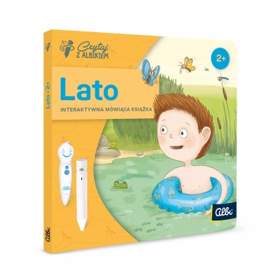 Miniksiążka Lato 2+ – Interaktywna książeczka edukacyjna z dźwiękami | Czytaj z Albikiem Miniksiążka Lato 2+ – Interaktywna książeczka edukacyjna z dźwiękami | Czytaj z Albikiem