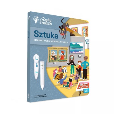 Sztuka dla dzieci 6+ – Interaktywna książka edukacyjna z Albikiem | Czytaj z Albikiem Sztuka dla dzieci 6+ – Interaktywna książka edukacyjna z Albikiem | Czytaj z Albikiem