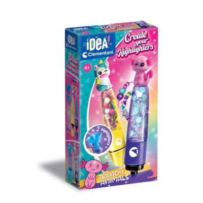 Mini fabryka markerów Magiczne Zwierzęta – zestaw kreatywny Clementoni 6+