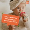Błękitny gryzak Chompy Grip – ulga dla dziąseł i rozwój zmysłów