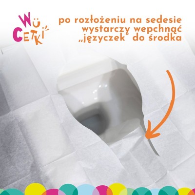 WuCetki XXL – jednorazowe papierowe nakładki na sedes, higieniczne i ekologiczne