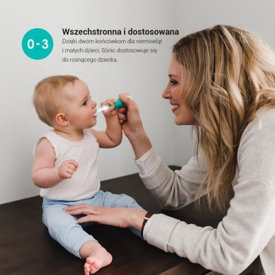 Szczoteczka soniczna bblüv Sönik dla niemowląt i dzieci – bezpieczna i delikatna