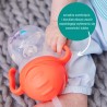 Zestaw Soniczna szczoteczka dla dziecka Sönik, bblüv+ Bidon ze słomką 240 ml, Lazurowy b.box
