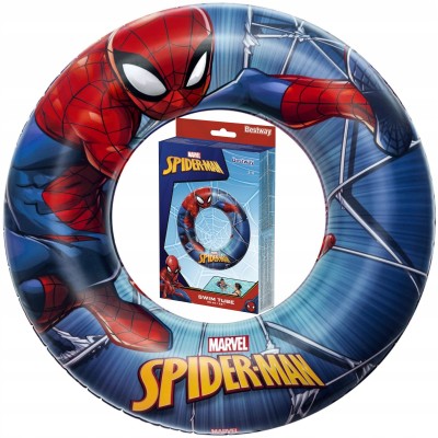 Dmuchane Koło do Pływania Spider-Man 56 cm | Bestway dla Dzieci