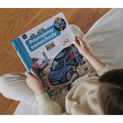 Książka o samochodach dla dzieci – poznaj budowę aut, silniki i ciekawostki motoryzacyjne | 4mini.pl