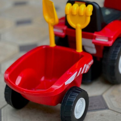 Jeździk traktor dla dzieci 12m+ – bezpieczna i interaktywna zabawka