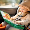 Sensoryczna filcowa  książeczka dla dzieci farma zwierzątka na rzepy Montessori