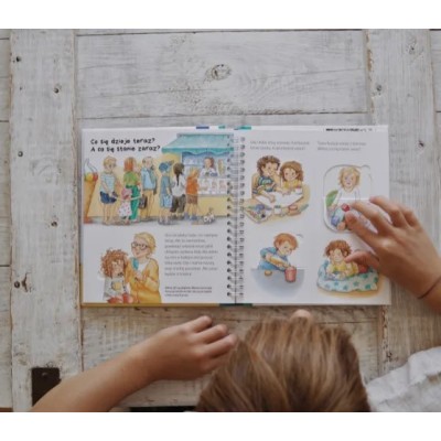 „Dzisiaj, jutro, teraz, zaraz” – książka z okienkami o czasie dla dzieci | 4mini.pl