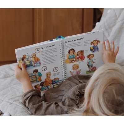 „Dzisiaj, jutro, teraz, zaraz” – książka z okienkami o czasie dla dzieci | 4mini.pl