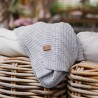 Dzianinowy kocyk bawełniany – 100% bawełna organiczna 75 x 100 cm Babyono
