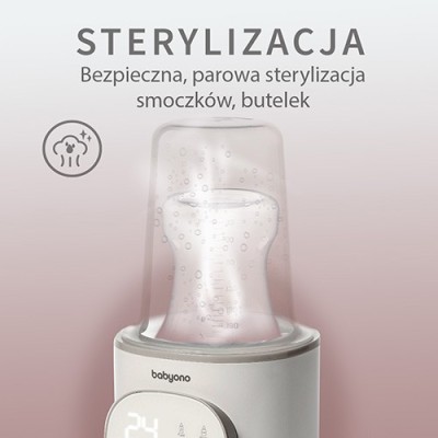 Podgrzewacz z funkcją sterylizacji – szybkie podgrzewanie mleka i jedzenia dla dzieci