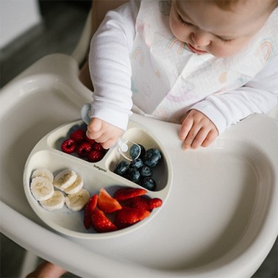 Talerzyk z przyssawką dla dzieci – bezpieczny i ergonomiczny do nauki samodzielnego jedzenia Talerzyk z przyssawką dla dzieci – bezpieczny i ergonomiczny do nauki samodzielnego jedzenia