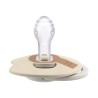 Smoczek silikonowy dynamiczny LOVI Prime 18m+ 2 szt Ivory Glow/Blush Glow