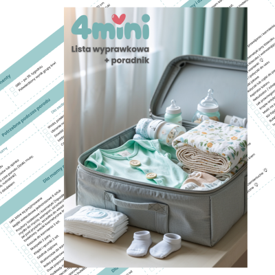 Drukowana checklista wyprawkowa – karta do szpitala i na pierwsze dni w domu | poradnik Drukowana checklista wyprawkowa – karta do szpitala i na pierwsze dni w domu | poradnik