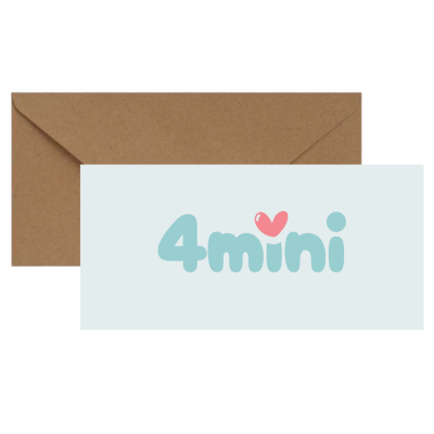Karta podarunkowa bon voucher 4mini RÓŻNE WARTOŚCI Karta podarunkowa bon voucher 4mini RÓŻNE WARTOŚCI