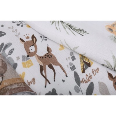 Pieluchy tetrowe 60x80 5-pak dżungla snów – 100% Bawełna | Babymam