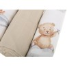Pieluszki muślinowe PREMIUM Babymam 3 szt. – W obłoczkach