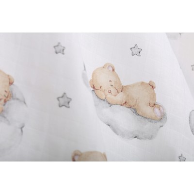 Pieluszki muślinowe PREMIUM 3 szt. – W obłoczkach| Babymam Pieluszki muślinowe PREMIUM 3 szt. – W obłoczkach| Babymam