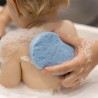Gąbka kąpielowa dla dzieci i niemowląt niebieska Babyono