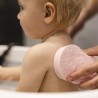 Gąbka kąpielowa dla dzieci i niemowląt różowa Babyono