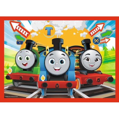 Puzzle 4w1 Tomek i Przyjaciele Odjazdowy Tomek Trefl 34619 Puzzle 4w1 Tomek i Przyjaciele Odjazdowy Tomek Trefl 34619