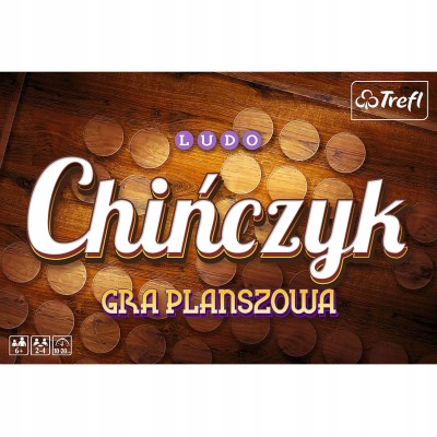 Chińczyk Trefl – klasyczna gra planszowa dla dzieci i dorosłych | Rodzinna rozrywka 2-4 osoby