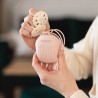 Silikonowy pojemnik etui na smoczek różowy Babyono