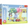 Puzzle Bluey 100 elementów dla dzieci 5+ – nauka i zabawa z bajką Trefl 16471