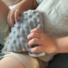 Termofor z pestkami wiśni CHERRY szary Babyono
