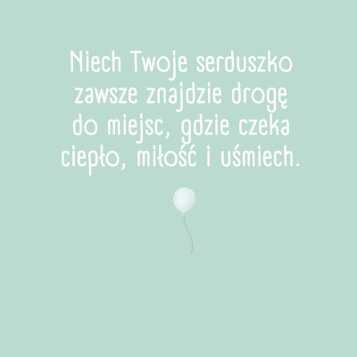 Kartka urodzinowa z gotowymi życzeniami + brązowa eko koperta | 4mini