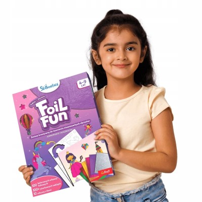 Skillmatics Foil Fun Zestaw Kreatywny Jednorożce i Księżniczki Trefl 62602 Skillmatics Foil Fun Zestaw Kreatywny Jednorożce i Księżniczki Trefl 62602