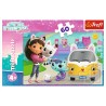 Puzzle Gabby i kocie przygody, Koci Domek Gabi 60 elementów Trefl 17415