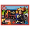 Puzzle 4w1 Strażak Sam, Przygody Strażaka Sama 4 układanki Trefl 34632