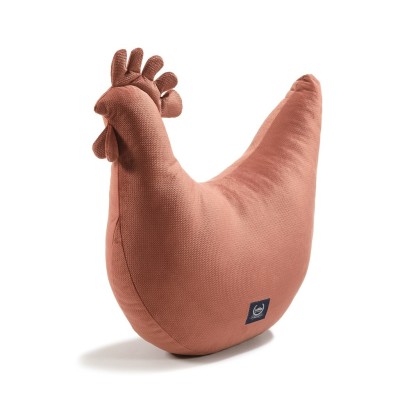 Poduszka Kura Babci Dany Velvet GINGER – miękka i sprężysta poduszka do karmienia, snu i odpoczynku