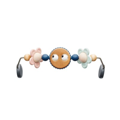 BABYBJÖRN Zabawka do leżaczka Googly Eyes Pastels – rozwój i zabawa od pierwszych tygodni życia